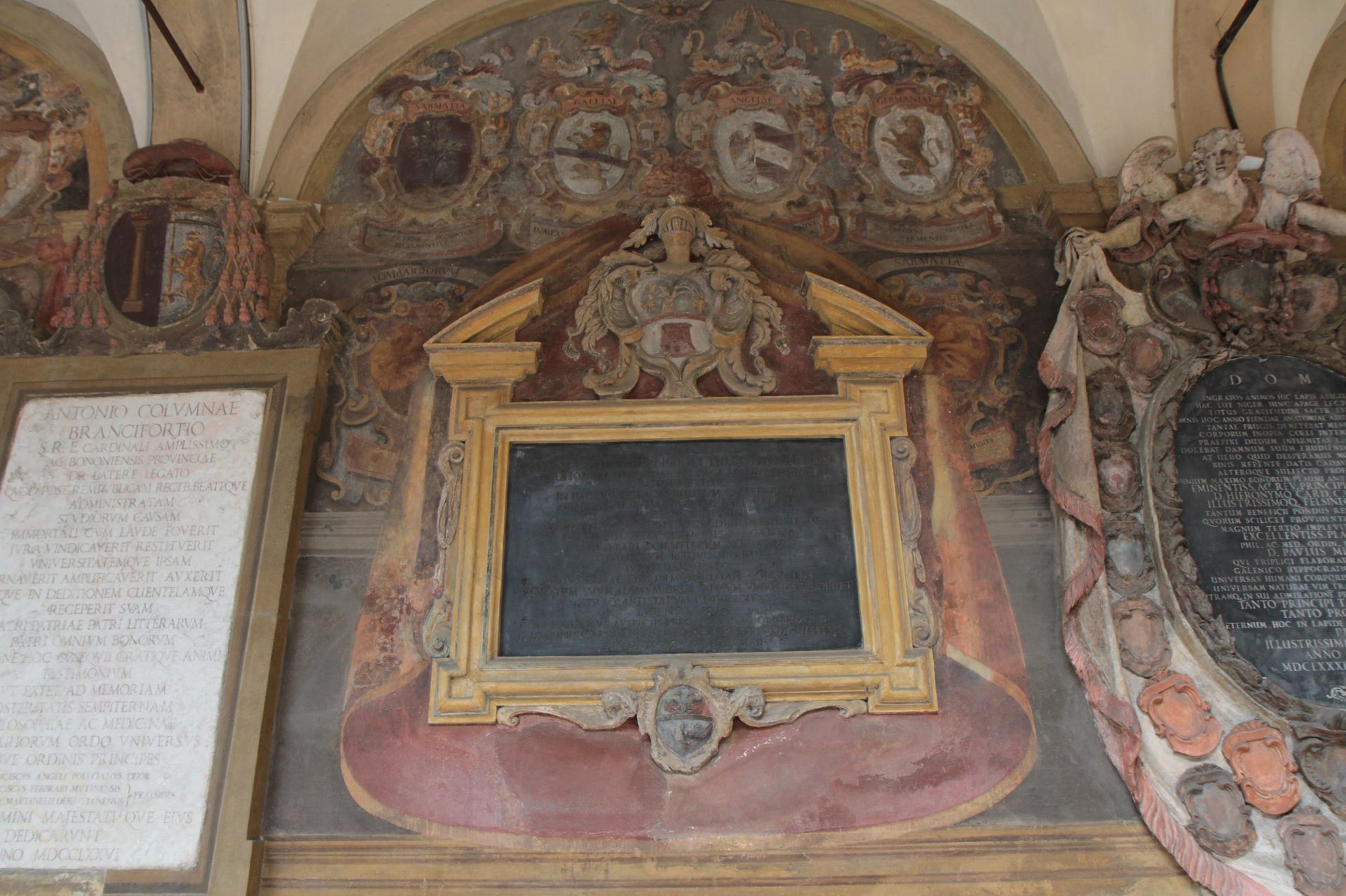 Giovanni Cottunio's memorial tablet, Palazzo Archiginnasio, Bologna (1).JPG